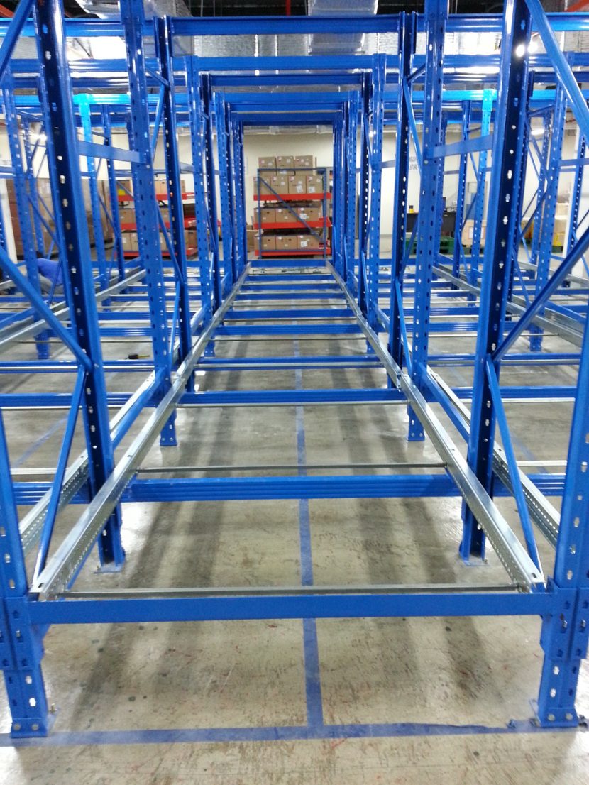 6000 Series Gravity Live Flow Rack System - Nan Guan